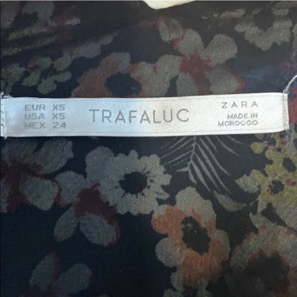 Zara Trafaluc Floral Tank Top! - Picture 3 of 4